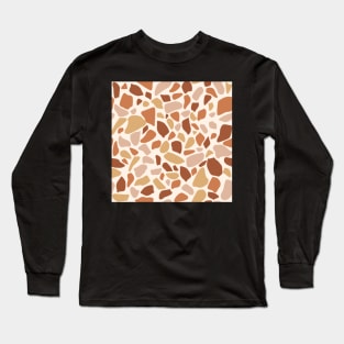 Terazzo tile pattern Long Sleeve T-Shirt